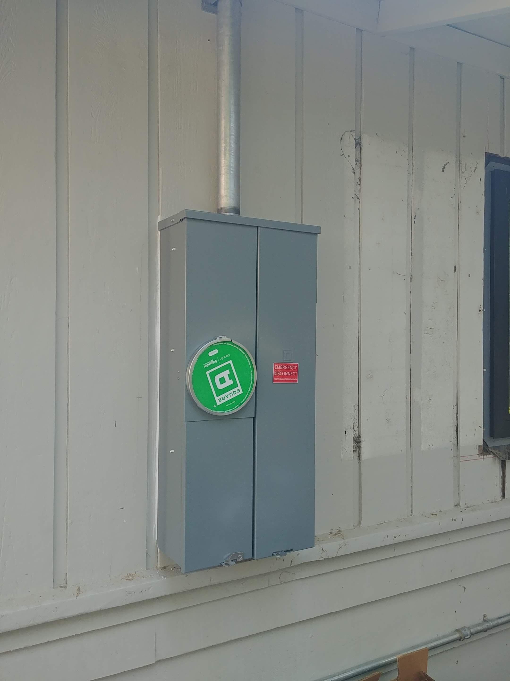 Panel upgrade project 4