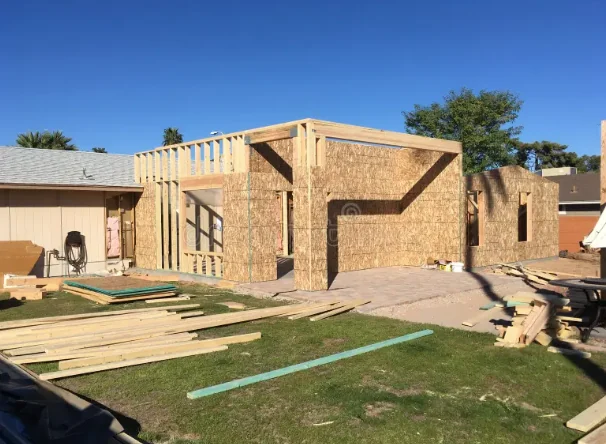 Addition under construction
