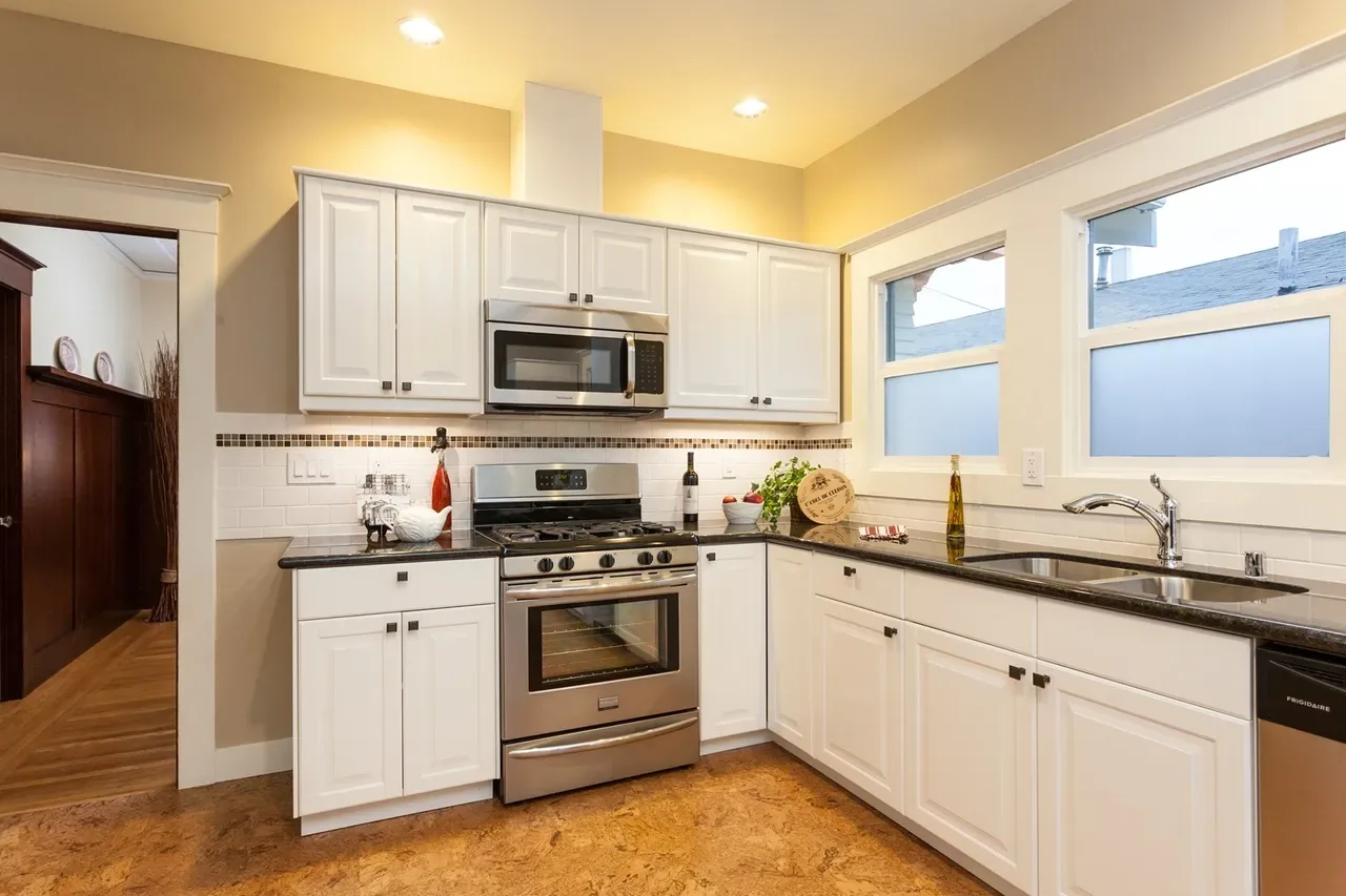 Completed kitchen renovation